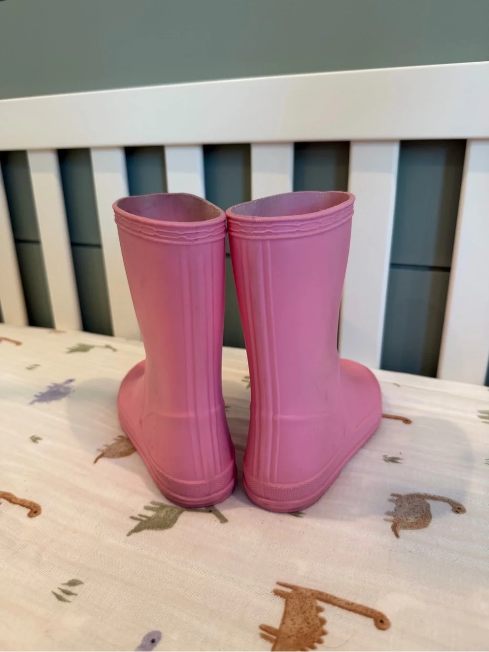 Gentlechild Pink Kids Rain Boots 9T